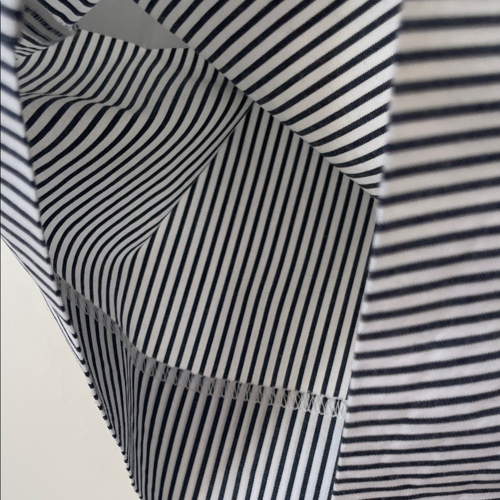 J. Crew Navy and White Striped High‎ Waist Shorts - Picture 8 of 9